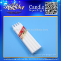 pillar candle 6 inches paraffin wax white candle wholesale white candle
